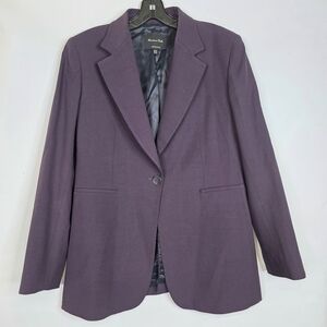 Massimo Dutti Wool  single breasted blazer